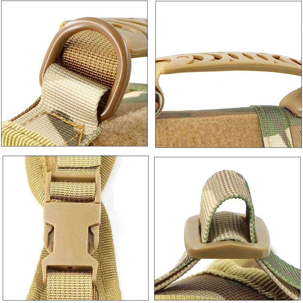 Тактический поводок для кошек, устойчивый к побегам, регулируемый жилет для котят K9 с нашивкой для военной службы, дрессировка маленьких собак