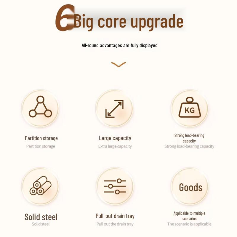 Двухуровневая сушилка для посуды из углеродистой стали