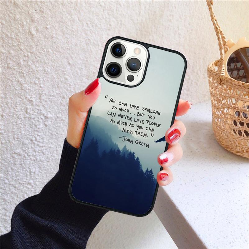 fog foggy mountains soft Phone Case Cover For iPhone 17 Air 16 15 14 12 13 Pro Max Plus coque Shell Fundas