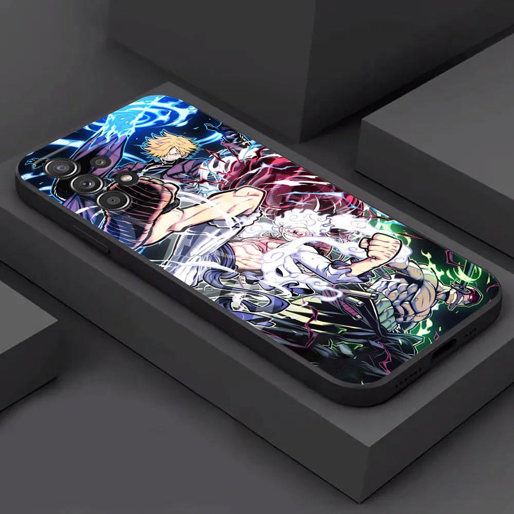 Luffy Gear-5 Zoro One Piece Phone Cover For Samsung Galaxy A56 A57 A37 A55 A36 A26 A17 A07 A35 A34 A53 A54 A52 A73 A72 A32 Case