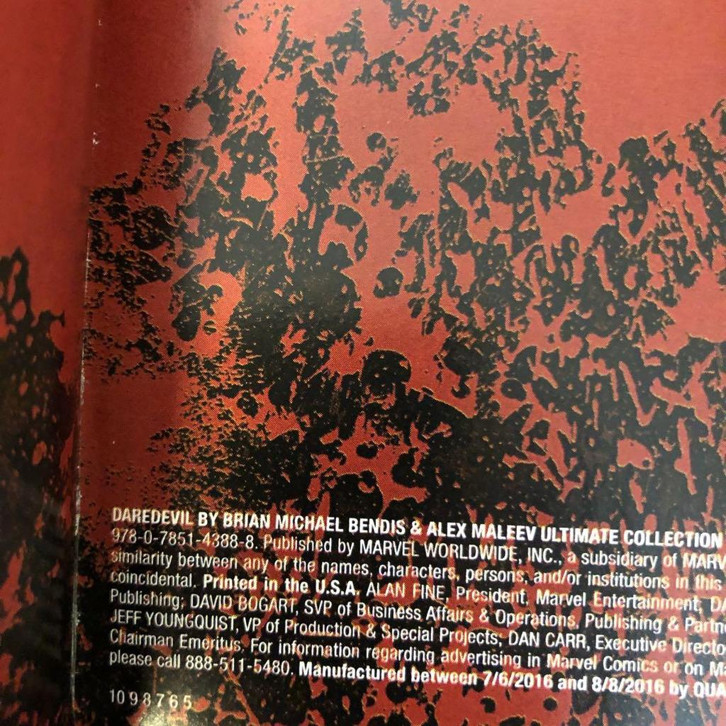 [USED] Daredevil: The Man Without Fear: Bendis