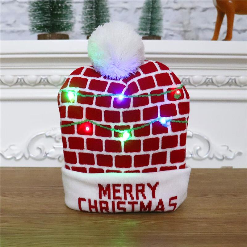 Winter LED Knitted Christmas Hat