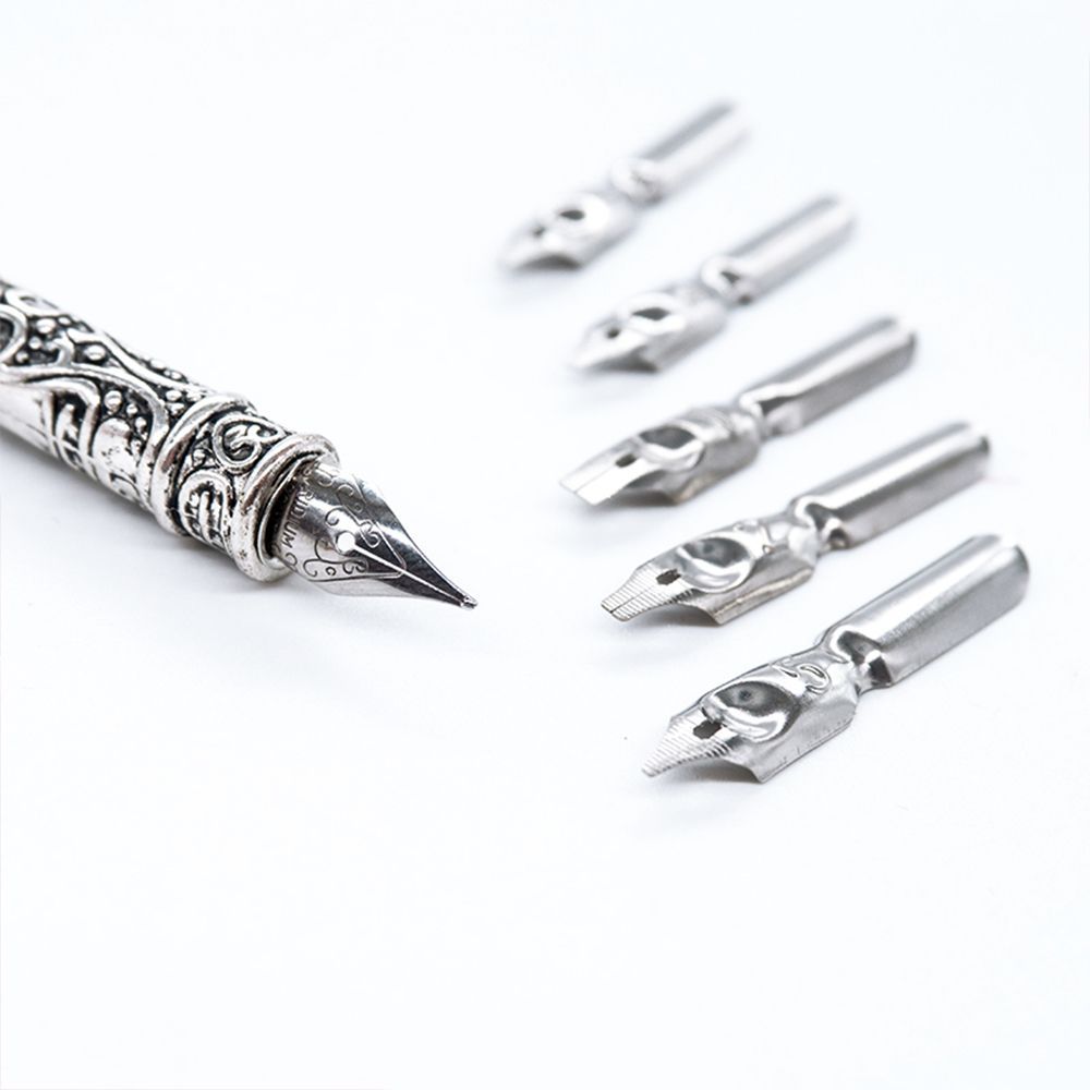 Wedding Carved Stationery Dip Gift Set Pens Font Fancy Fountain Pen Calligraphy Nib Quill