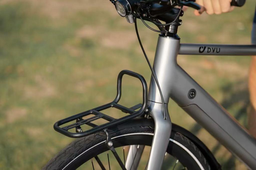 DYU Stroll 1 E-bike 250W Brushless Motor 36V9AH Battery Electric Bicycle 16Inch Tire City Electric Bike Riding assistance model, without throttle