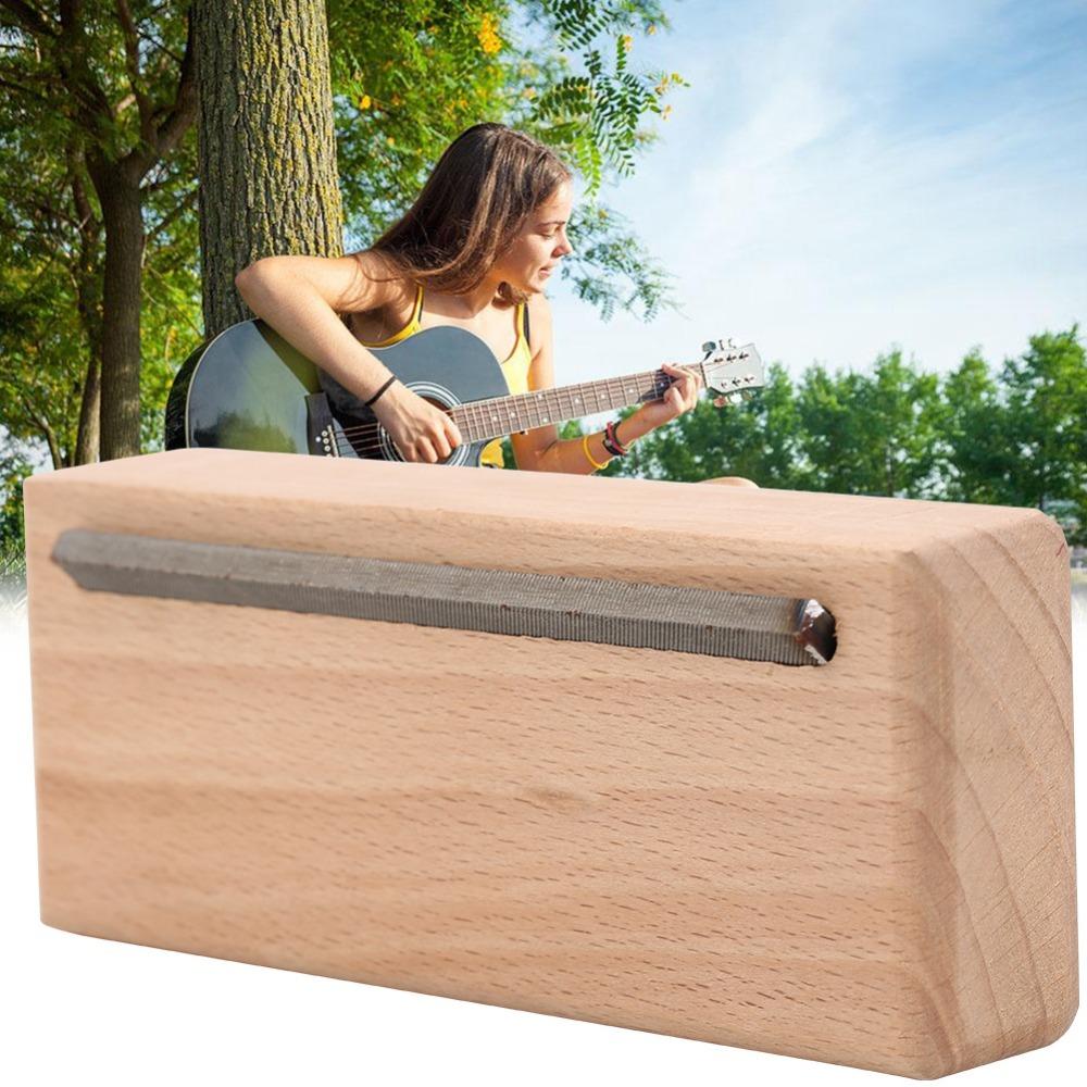 45 Degrees Guitar Fret File Wood Color Luthier Maintenance Tool Guitar Repair Tool For Guitar