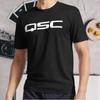 Новая футболка QSC Белый сабвуфер Активный логотип Футболка Забавная Размер S - 5XL
