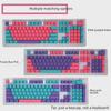 PBT Translucent Double-Color Keycap Set: 61, 87, 104 Key Mechanical Keyboard Caps Customizable