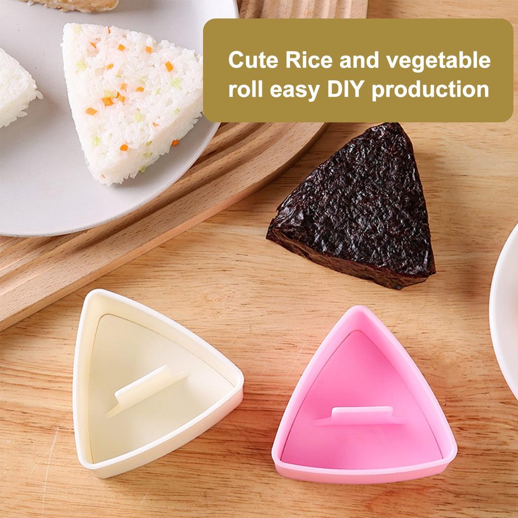 Household Large Japanese Triangular Thousand Layer Rice Ball Mold Bento Sushi Seaweed Rice Roll Food Grade Rice Pressing Tool