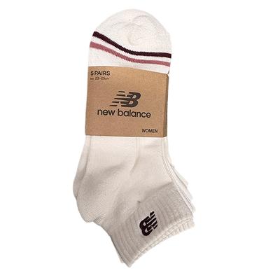Женские махровые носки с четвертью New Balance 5 пар