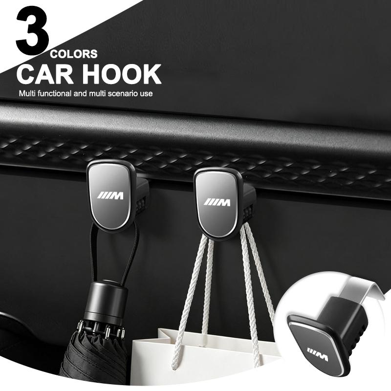 Car Hooks Organizer Storage Hanger For BMW G05 X5 G30 G12 G11 G32 G31 5 7 Series I8 I12 I15 G01 Hanging Organizer Hooks Keychain bljm36