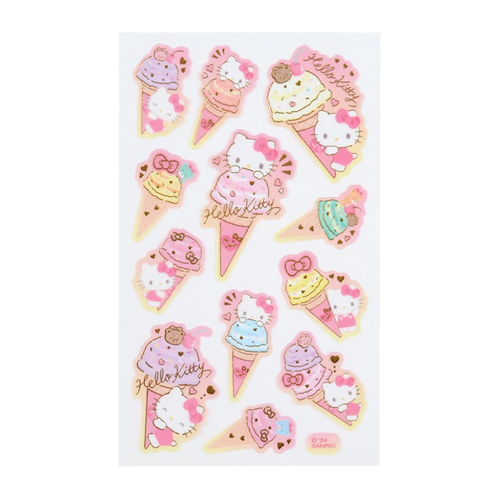 Sanrio Наклейки из кальки (Ледовая вечеринка) Хелло Китти 326313