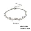 Cazador Hollow Cat Dog Bear Paw Bracelet on Hand Female Cute Animal Charm Kpop Stainless Steel Jewelryfriend Gift Wholesale