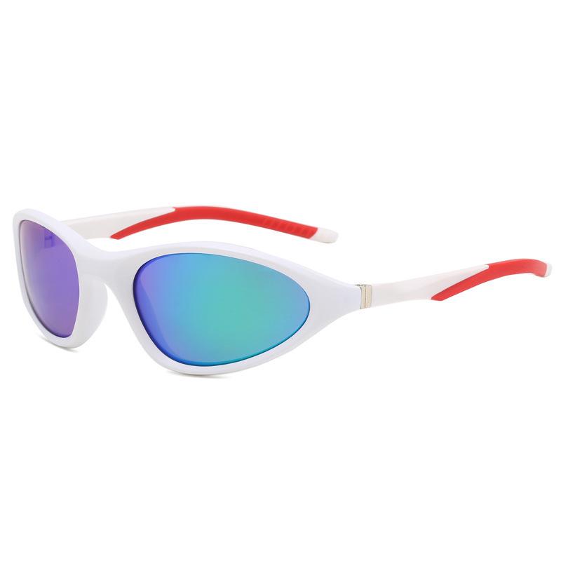 Cycling glasses Technology sense goggles Secondary injection molding spring leg windproof goggles