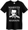 Усиленная футболка с принтом Marilyn Manson Fists для мужчин, черная футболка Marilyn Manson Amplified Tee
