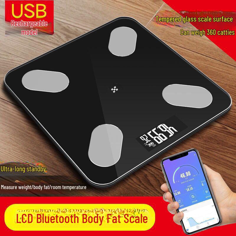Smart Body Fat Scale with Logo Printing - Electronic Household Weight Scale