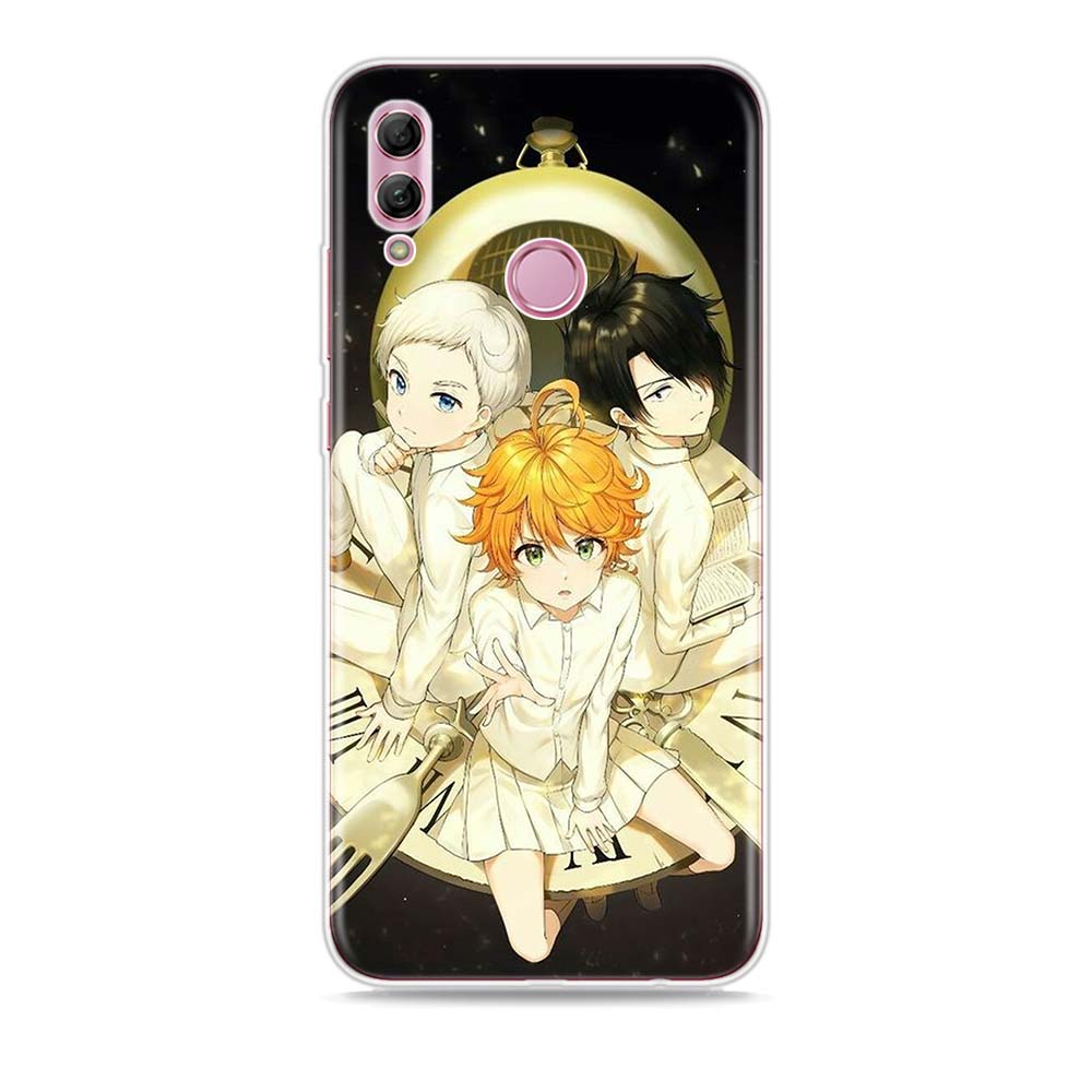 Силиконовый чехол Promised Neverland для Honor 30 30S 30i 9 10 9A 9C 9S 9N 10i 10X 9X Lite Pro 5G