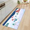 Christmas Kitchen Sand Carpet Doormat Long Floor Mat