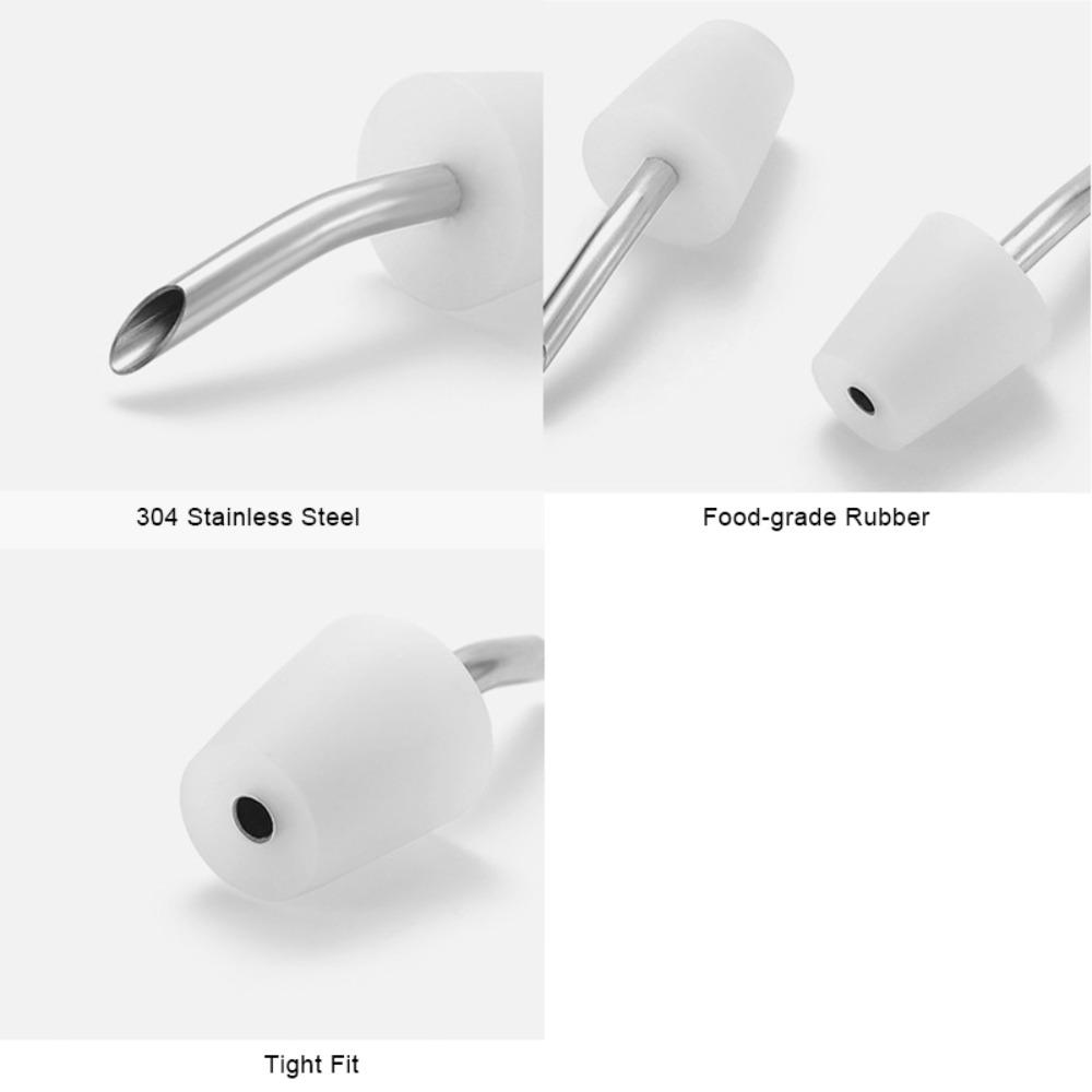 1 Set Long Narrow Spout Teapot Spout Accurate Water Filling Extended Spout Kettle Spout Backpacking