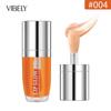 VIBELY Water Light Transparent Glass Lip Oil Mirror Moisturizing, Moisturizing, Smooth, Lip Gloss, Not Sticking Cup Red