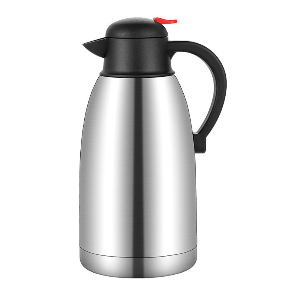 2L Thermal Coffee Jug Stainless Steel Insulated Kettle Durable Thermos Flask Living Room