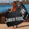 L-Linkin Горячий Банд Парк Большие Микрофибровые Пляжные Полотенца Быстросохнущее Полотенце Песок Пляжные Полотенца Бассейн Полотенце Для Путешествий Плавание Бассейн Йога