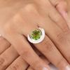 Peridot Gemstone 925 Sterling Silver Handmade Jewelry August Birthstone Ring RR-48-10