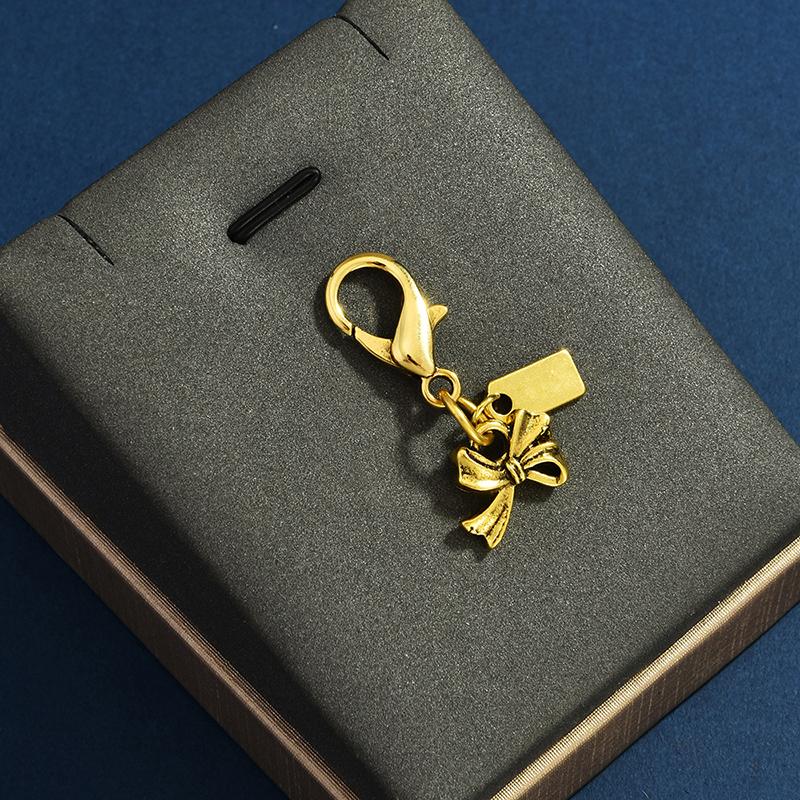 Exquisite Cherry Butterfly Keychains For Women Bag Pendant Car Keyring Creative Backpack Decoration Accessories Gifts