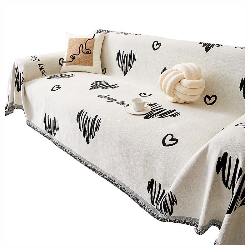 Полотенце для дивана Alpine Chenille Four Seasons Universal All-Inclusive Чехол для дивана Чехол для дивана с защитой от пыли, устойчивый к царапинам, цельный чехол для дивана