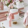 Elegant Ins Hand Torn Burlap Ribbon Chiffon Ribbon Dried Rose Color Wedding Flower Tie Hand Bouquet Ribbon Fluttering Ribbon Home Decoration