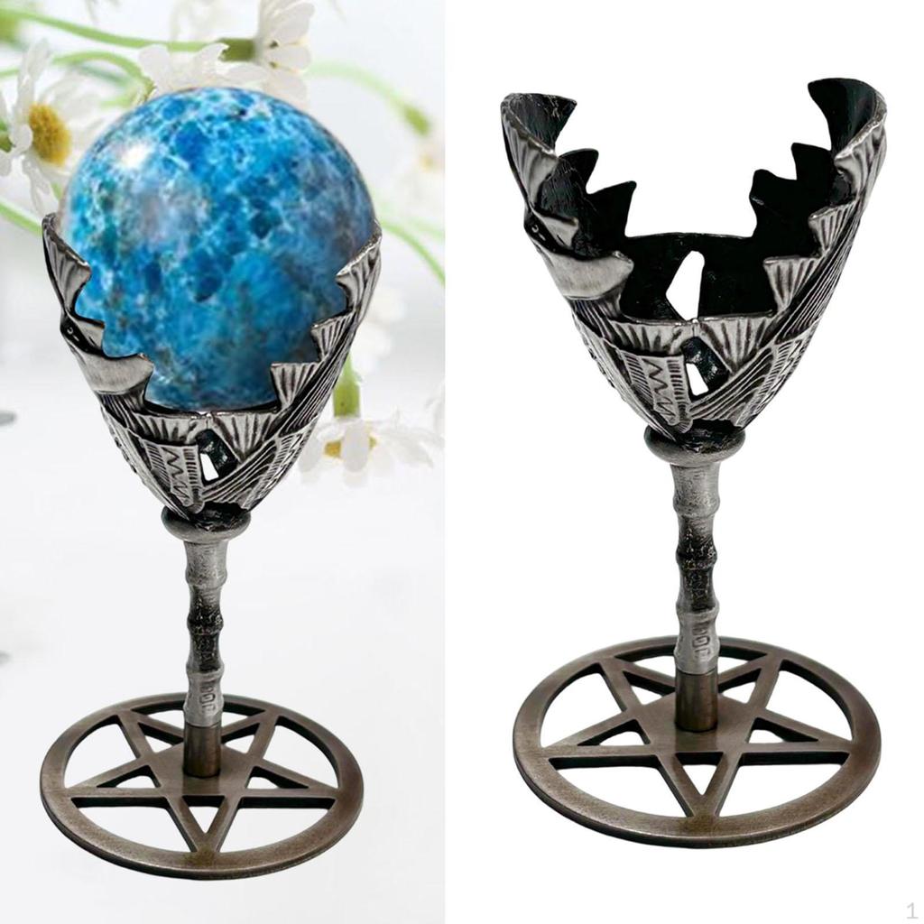 Globe Display Rack Ball Base Craft Holder Egg for Small Collectibles