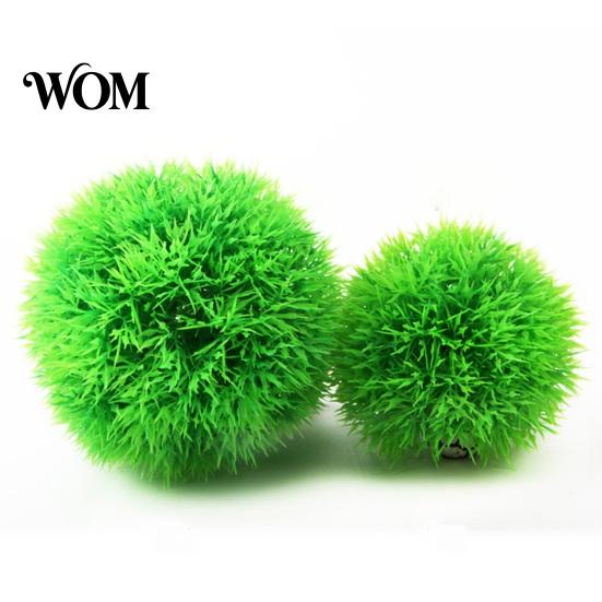 Turtle Safe Tank Decoration Artificial Water Plant, Natural Color Dense Grass Shape Aquarium Plants, Soft Eco-friendly Decor Plastic Fake Plants