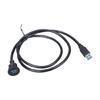 USB 3.0 кабель данных, male/female, 104 см, с пластиковой текстурой, для установки на панель приборной панели автомобиля, с поддержкой высокой скорости