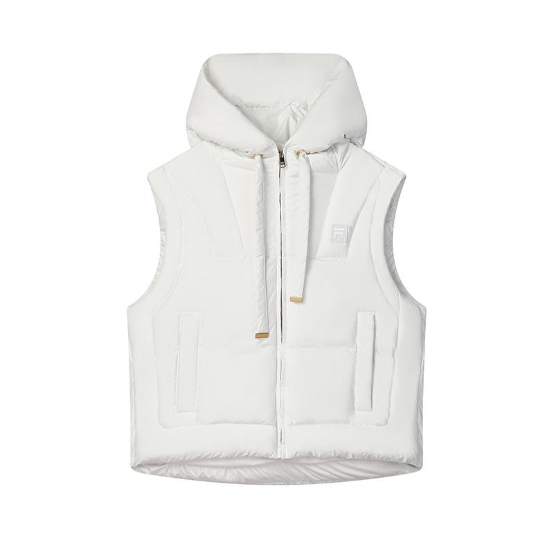 Новые жилеты FILA женские облачно-белые F11W445905FWT