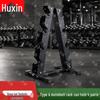 Huxin Professional Gym Equipment: Rubber-Coated Dumbbells and Racks