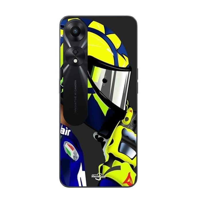 Чехол для Oppo A78 5G Supermoto Valentino Rossi MotoGP Helmet Maniacase