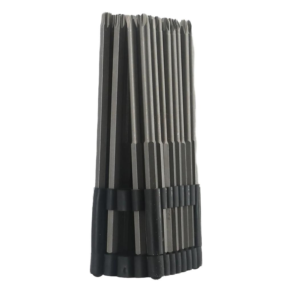 32 шт. 150 мм длинный Torx противоударная отвертка сверло PH1 PH2 PZ1 PZ2 удлиненная отвертка с головкой отвертки