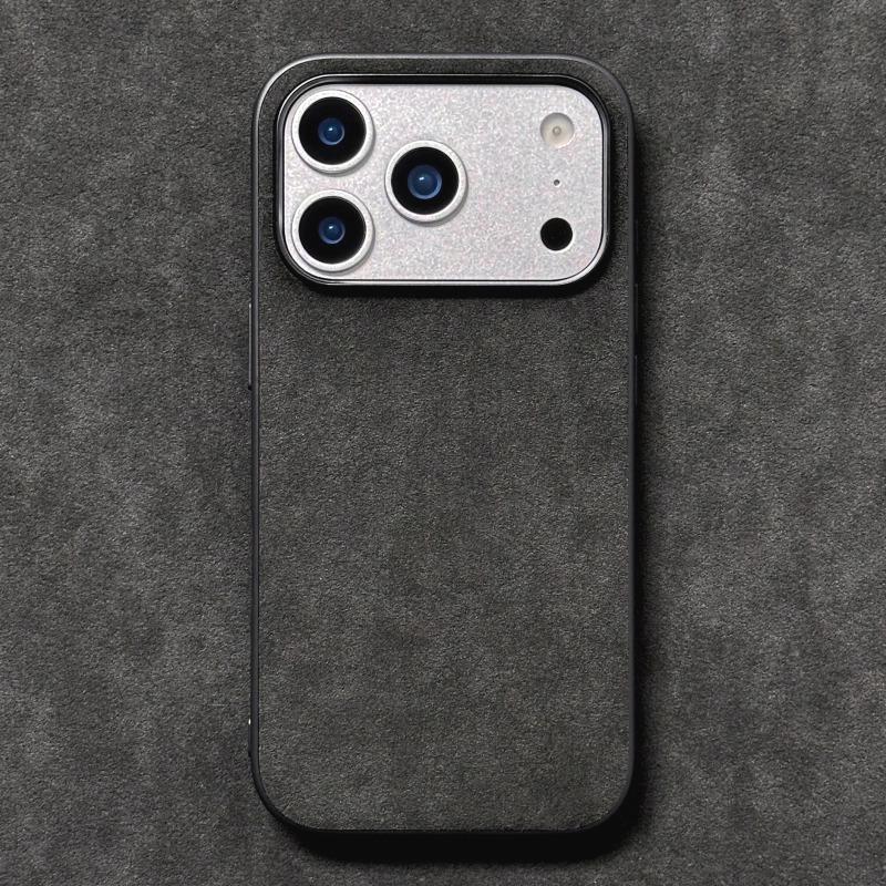 Чехол из алькантары премиум-качества для мобильного телефона iPhone 17 Pro Max Air 16 Pro 15 14 13 12 11 7 8 Plus X XS Max XR Нескользящий корпус