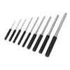 Набор из 9 шт. пробойников Roll Pin Punch от 116 до 516 дюймов из быстрорежущей стали для автомобильных часов