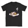 Спящая футболка Gudetama для Ленивого Яйца Мультяшная Потрясающая футболка 100% Хлопок Круглый вырез Короткий рукав Футболка 6XL Одежда