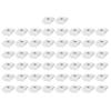 50Pcs T-Nuts M8 T-Slot Nut Hammer Heads Fastener Nut Aluminium Alloy Assortment Kit for Aluminum Profile