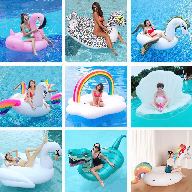 Rainbow Wing Pegasus Inflatable Pool Float