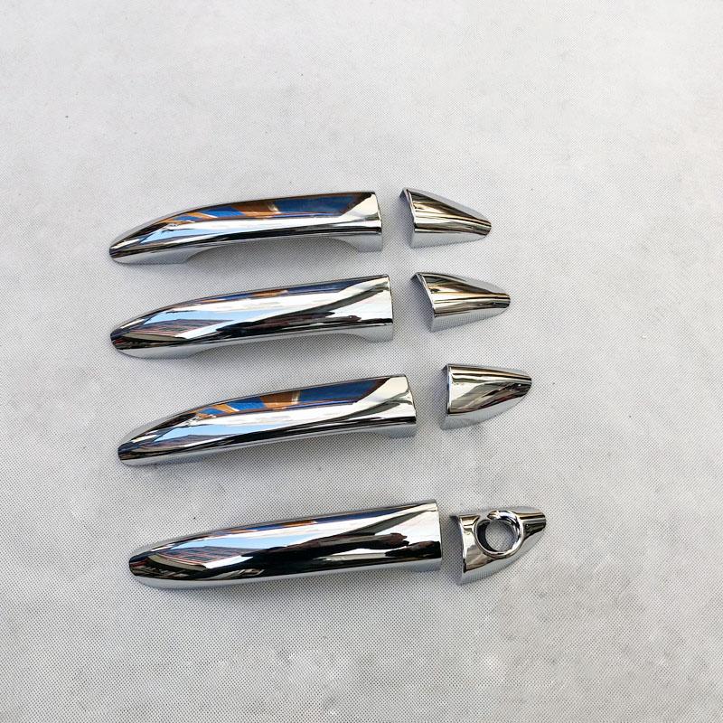 Хромированная накладка на дверную ручку из АБС-пластика для Hyundai i10 Grand i10 X 2014 2016 2018, наклейка для стайлинга автомобиля, автоаксессуары и;