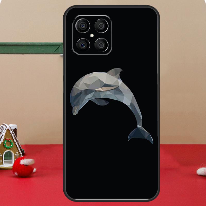 Чехол с дельфином для Honor Magic 8 7 6 Pro Honor 200 400 70 90 Lite X8c X8b X9a X9b X9c X9d Win RT Coque