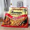 1 шт. Суп лапша рамен Maruchan со вкусом говядины, Декор для дома, Плед на диван, Плед для улицы. W100