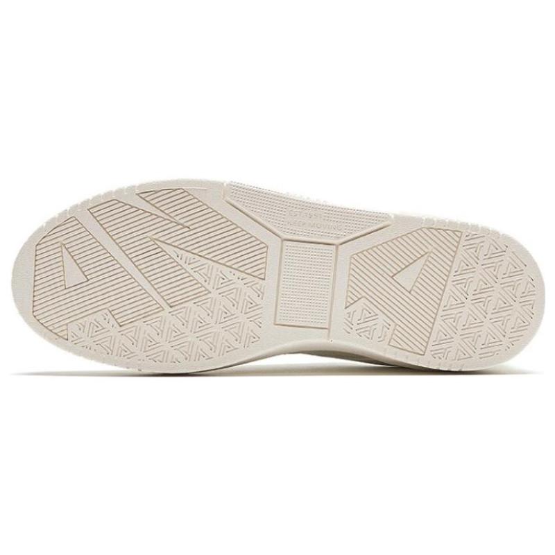 Anta Нескользящие Низкие Скейт-Кеды Женские Белые Кроссовки 122348011-1