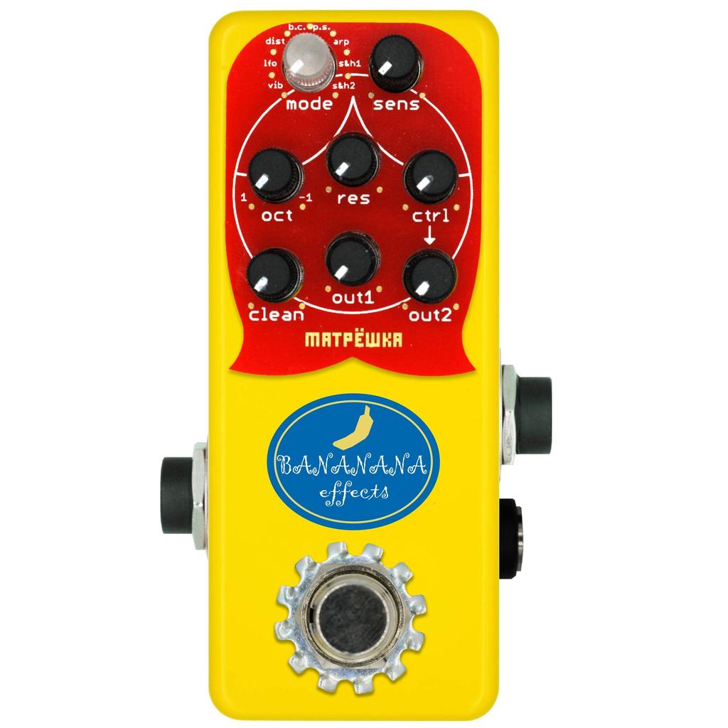 BANANANA effects МАТРЕШКА BASS SYNTH для баса /