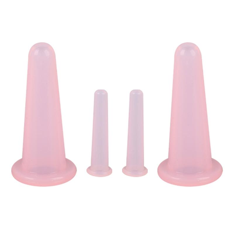 2 шт. баночки для вакуумных банок для массажа, наборы для терапии баночками для лица, силиконовые баночные наборы, антицеллюлитный набор для тела, антицеллюлитный