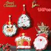 Christmas Hand Towels Christmas Decorations Towel Cute Christmas Gift Comfortable Handkerchief Practical 4 Styles