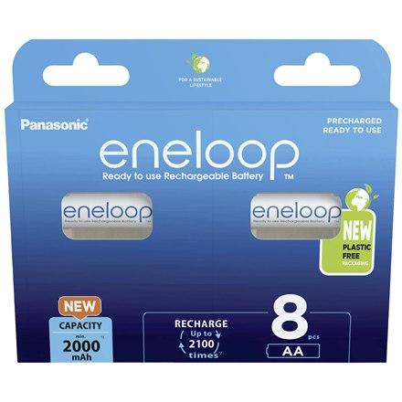 Panasonic | AA | 2000 мАч | 8 шт(s) | ENELOOP BK-3MCDE/8BE