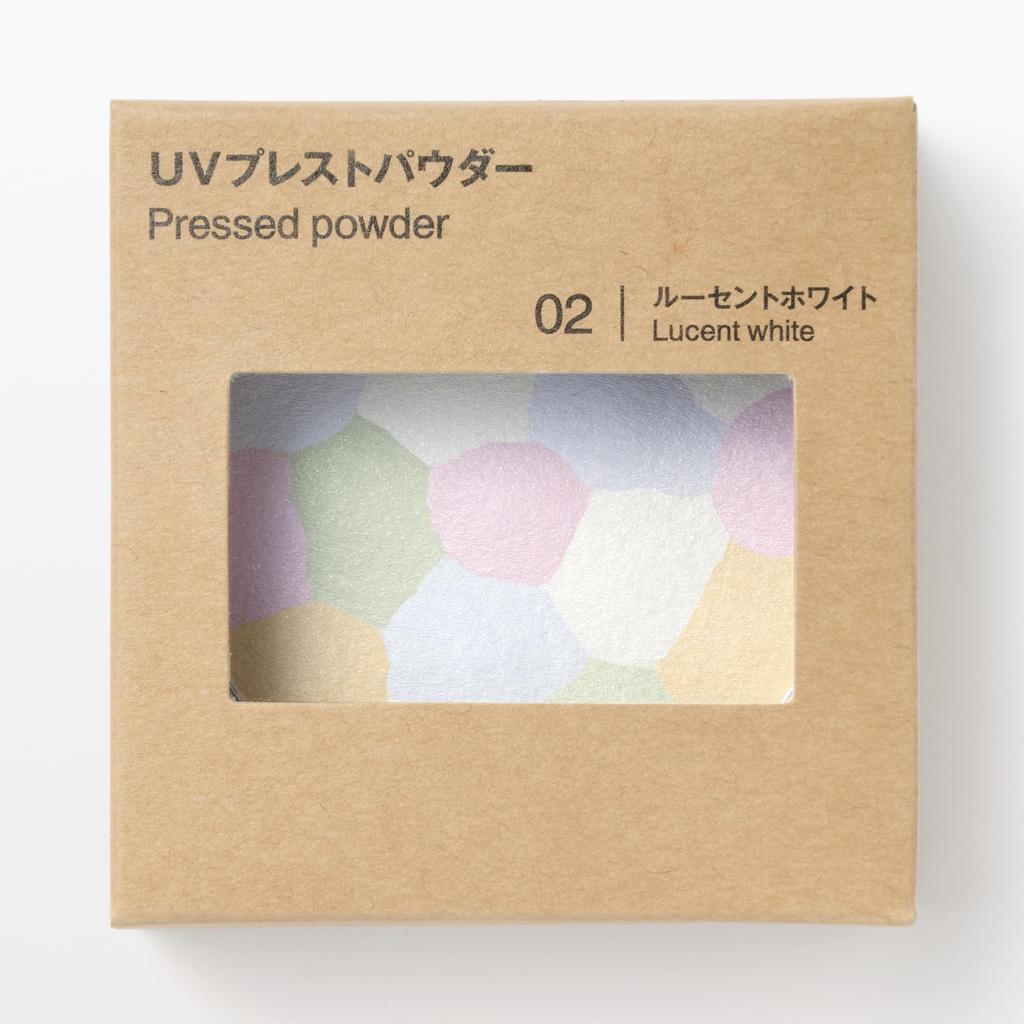 MUJI Ультрафиолетовая прессованная пудра, Прозрачно-белый, SPF33 PA+++, 9,1 г (OAP52A4S)